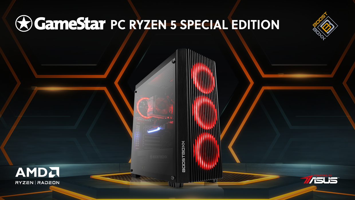 GameStar-PC mit Radeon RX 6800 XT