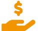 Hand mit Geld