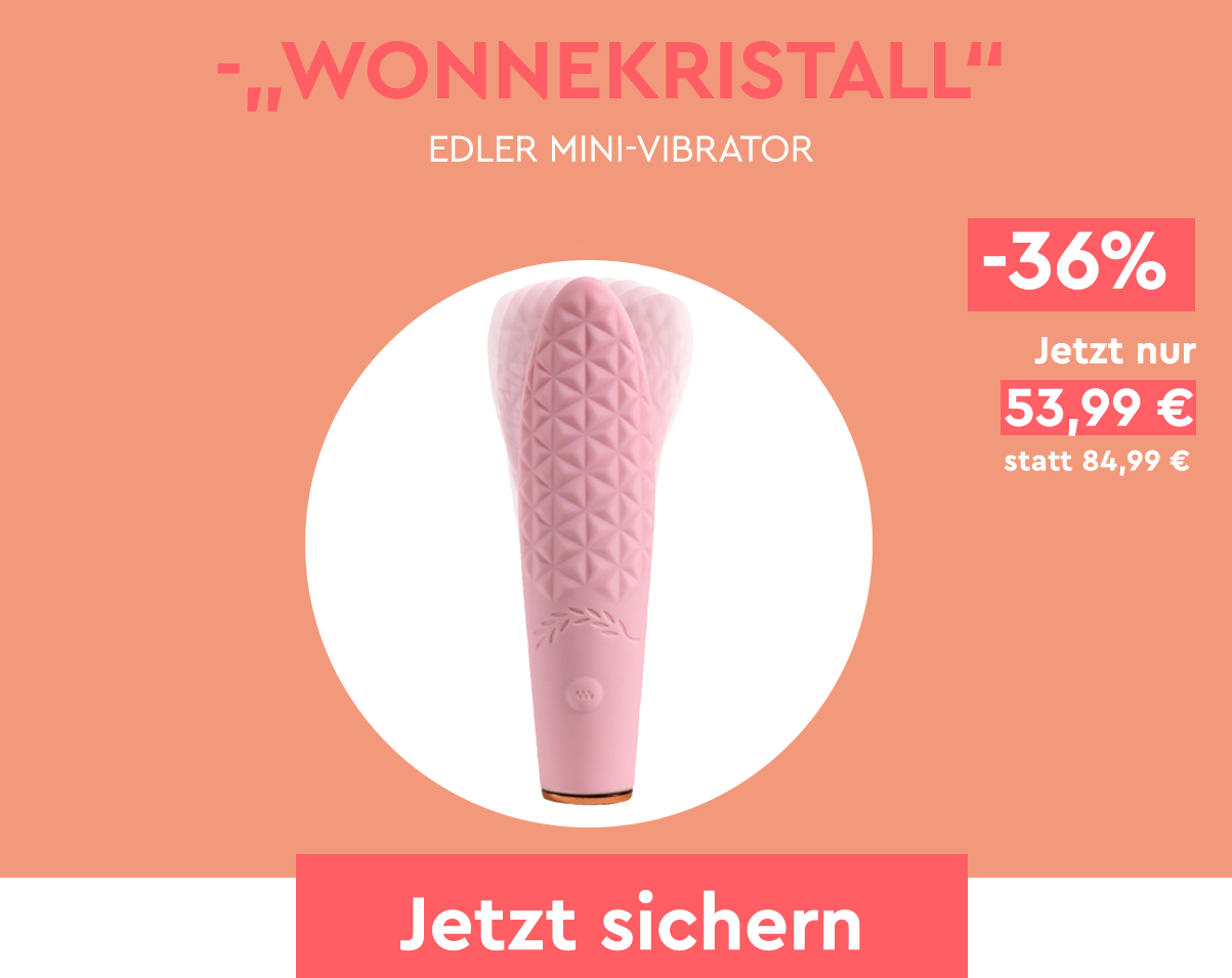 Deluxe Designer-Vibrator "Wonnekristall" - Jetzt bei Venize shoppen!