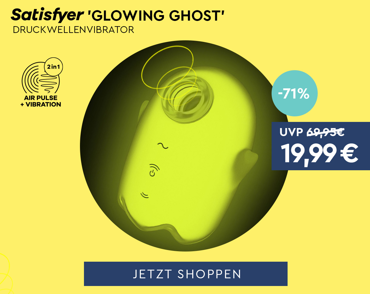 Satisfyer Glowing Ghost, 8,5cm (Gelb) - Jetzt bei Venize shoppen!