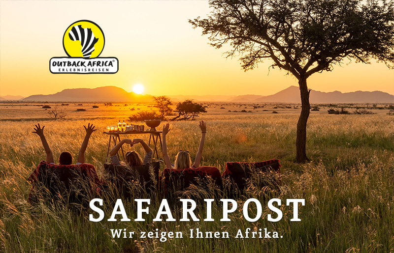 Sundowner beim Camp Sossus, Namibia