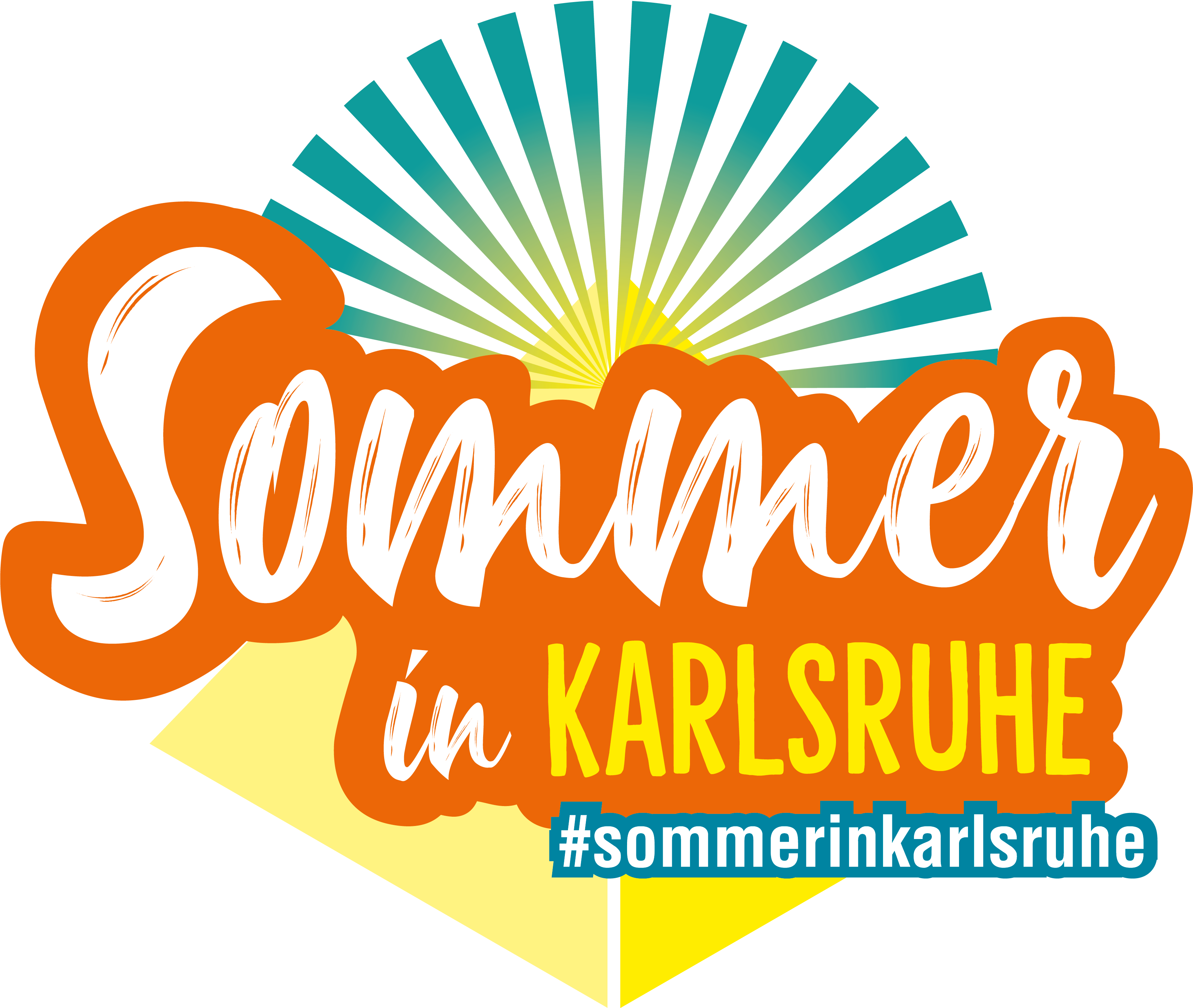 Sommer in Karlsruhe Logo
