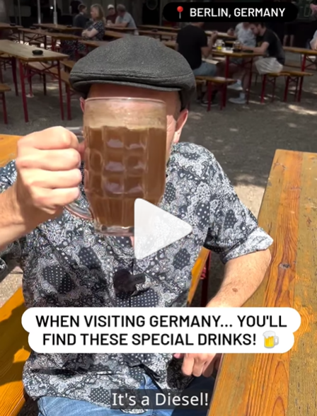 DW insta video on mixed beverages