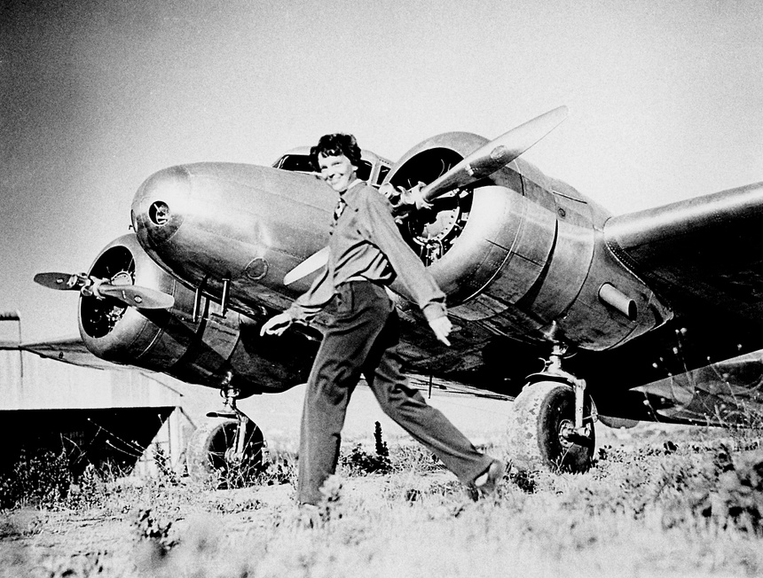 Amelia Earhart (1897-1939) / Source : ZEM/CES