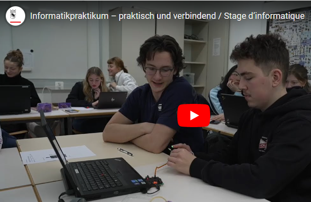 Stage pratique en informatique au Gymnasium Kirchenfeld